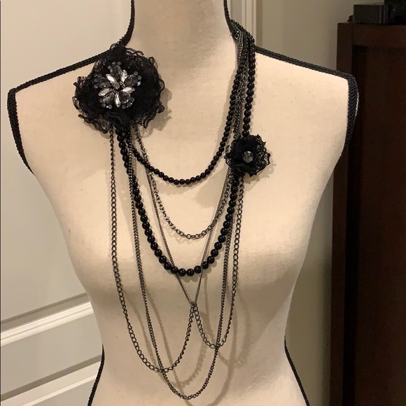 Jewelry - Black Long Necklace